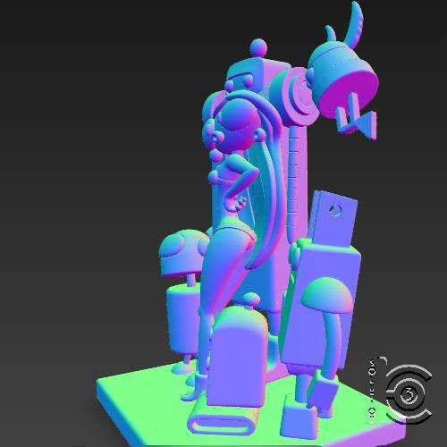 Bot Babe & the Mech Pack - Love in Low Battery