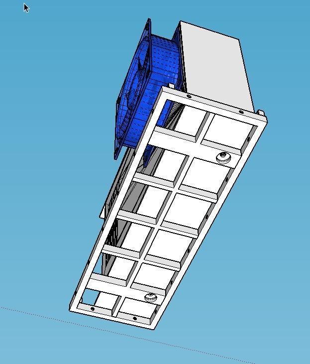 Tilemount / power supply mount maidodo