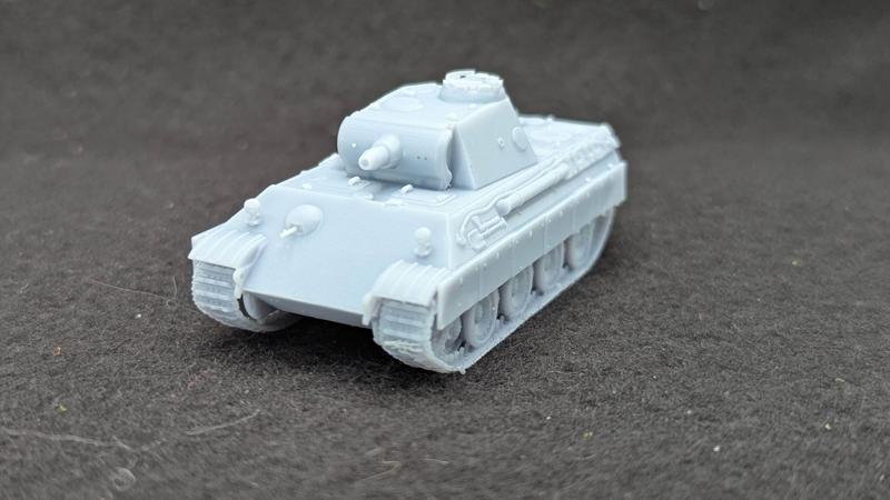 Sturmpanzer V SturmPanther (15cm Panzerwerfer auf Sf) + 3 Tankmen (Germany, WW2)