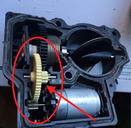 VAG 1.4TSI Intake flap gear 03C128063