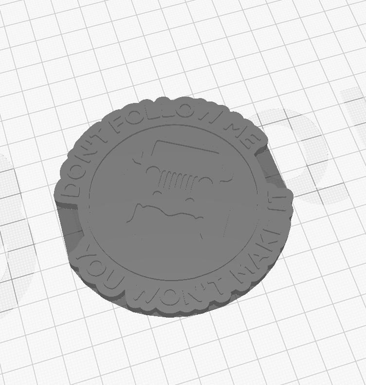 Don't Follow Me You Won't Make It Charm - JCreateNZ