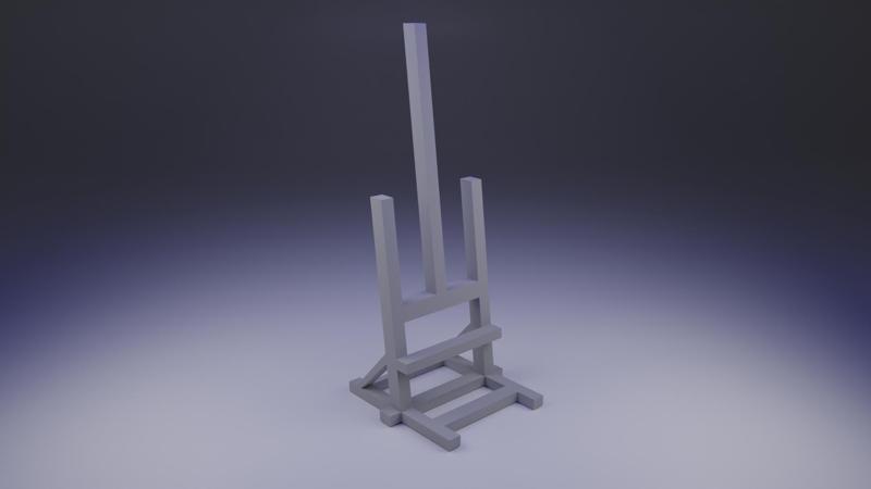 easel for mini paintings 2.0