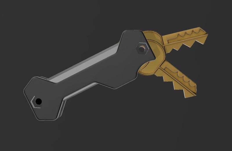 Swiss Knife style Keyholder