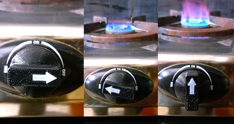 Unbreakable Gas stove knobs universal fit 2 models