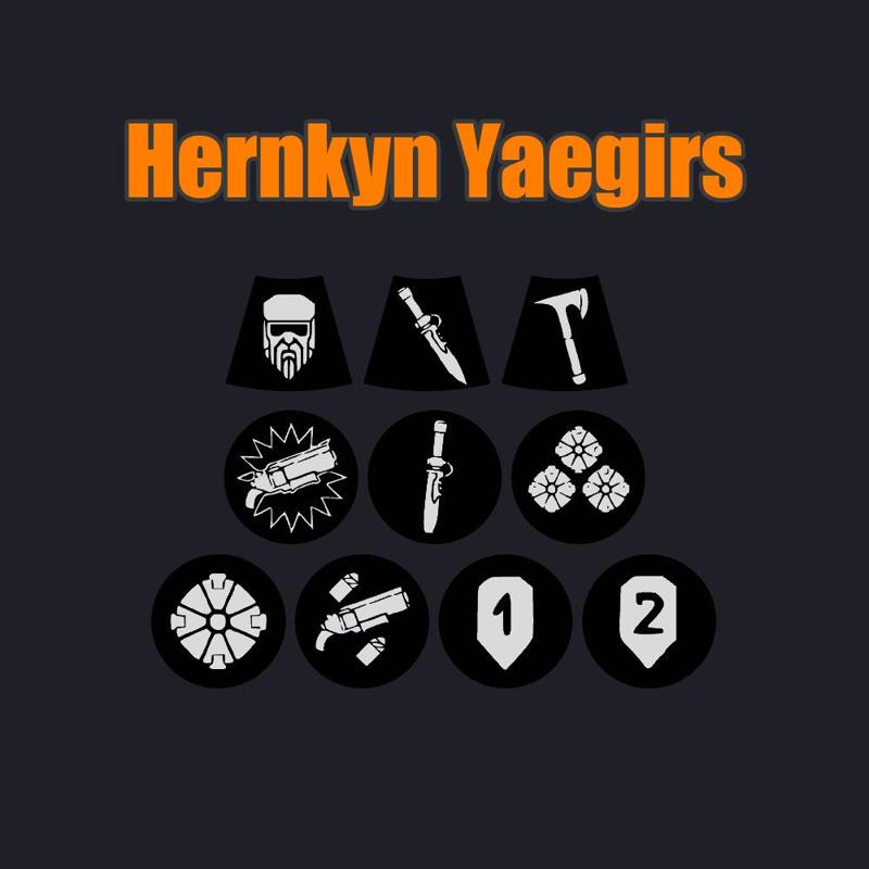 Hernkyn Yaegirs Tokens - Kill Team 2024