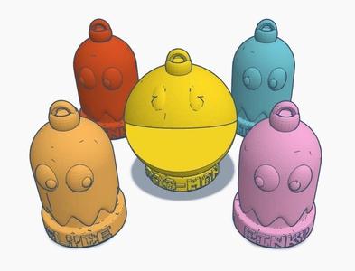 CHRISTMAS BALLS ...CHRISTMAS PAC-MAN WORLD ...CHRISTMAS BALLS PAC-MAN WORLD EASY PRINT PACK