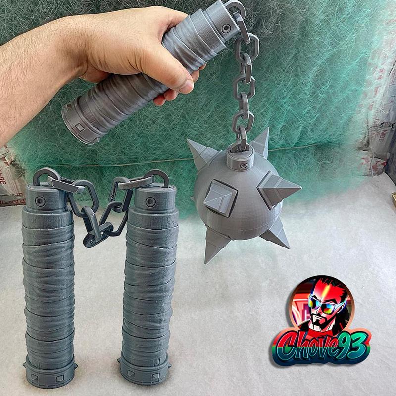 nunchaku/Ball Medieval Mace