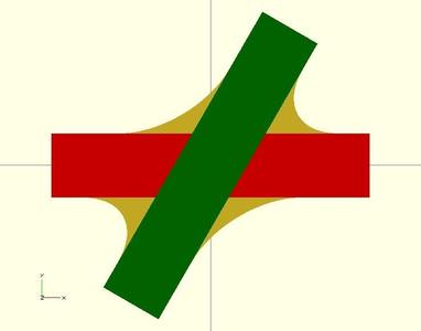 Automatic 2d Fillet in OpenSCAD
