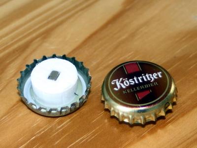 crown cork bottle cap magnet frame