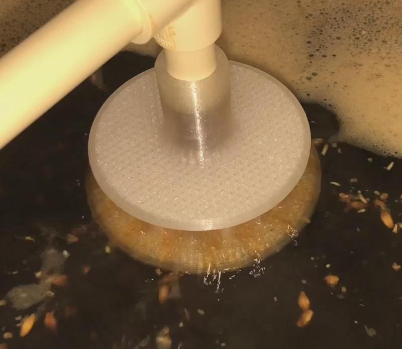 Homebrew Sparge Plate