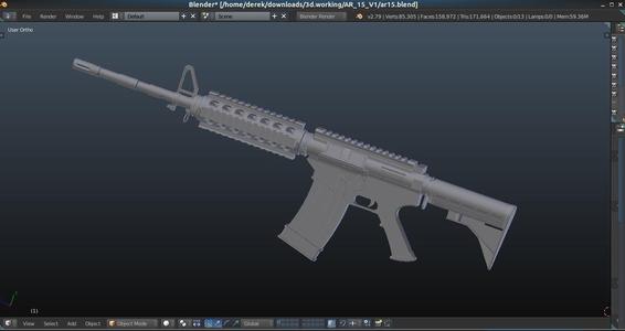 AR15 - Repaired, Modified, and Split