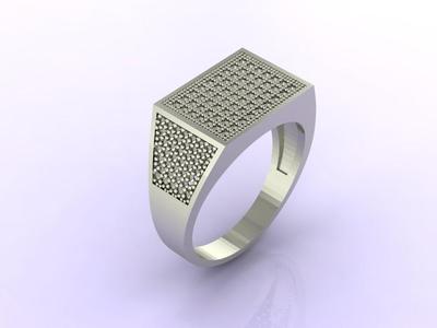Gents Ring - Mens Ring STL READY FILES  Jewelry Rings For Men