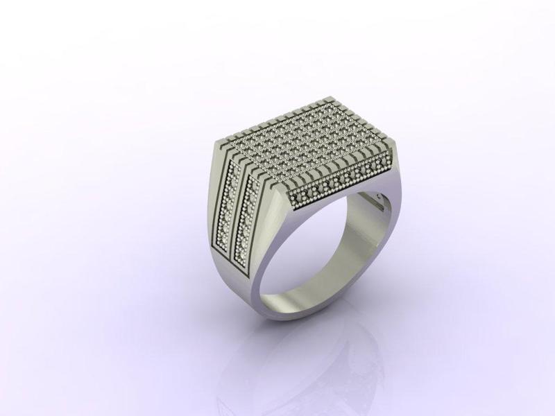 Gents Ring - Mens Ring STL READY FILES  Jewelry Rings For Men