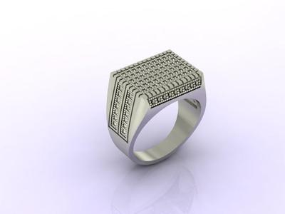 Gents Ring - Mens Ring STL READY FILES  Jewelry Rings For Men