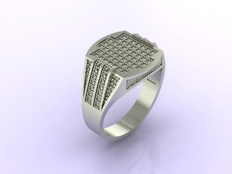 Gents Ring - Mens Ring STL READY FILES  Jewelry Rings For Men