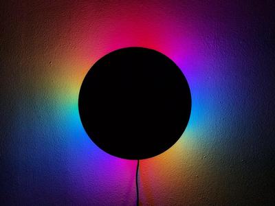 Eclipse RGB LED Wall Lamp with Wi-Fi