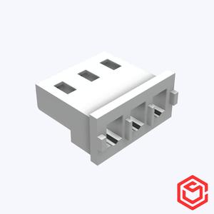 Battery connector for 3 pin