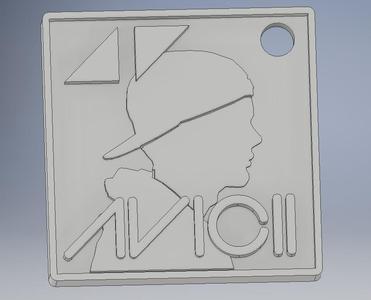 Avicii Keychain