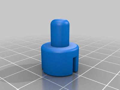 Short 33rpm spindle for Dual 1218 turntable