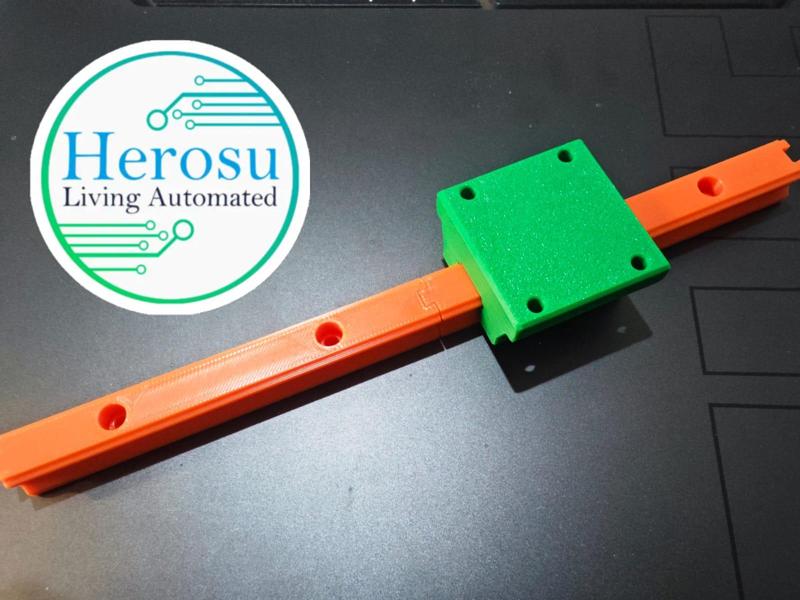 Assemblable Linear Rail and Linear Cart