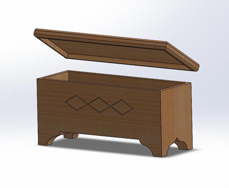 Cedar Chest - Doll House