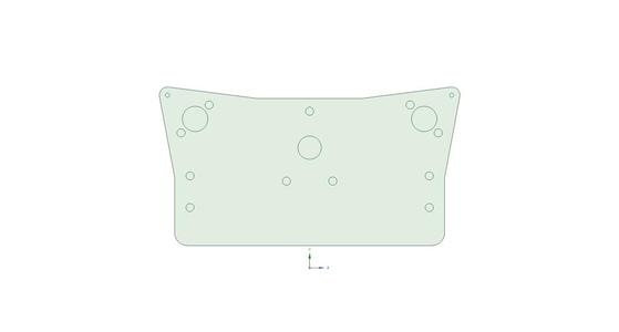Y-Plate (with the 3 missing holes)