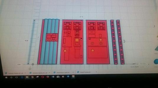 Habitación de circuitos Halcón Milenario deagostini.