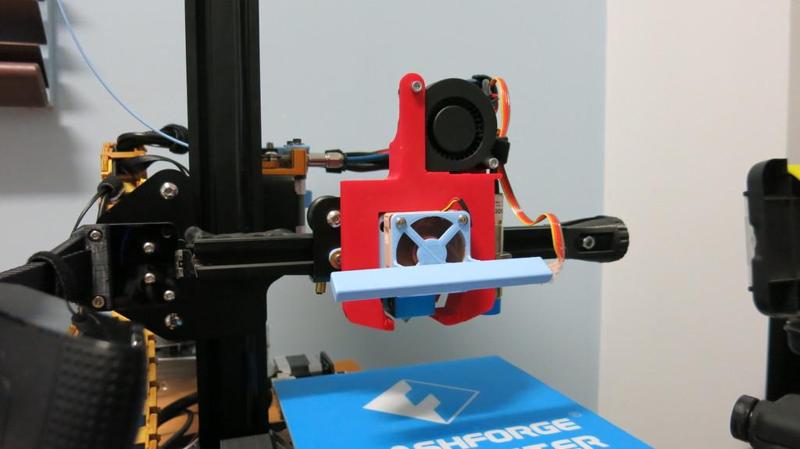 40mm Fan Cover with Bar for 100mm LED Light Strip