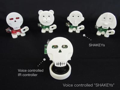 Voice Controlled SHAKEYs