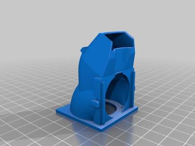 MP Select Mini Fan Shroud with Divider, 30mm Version