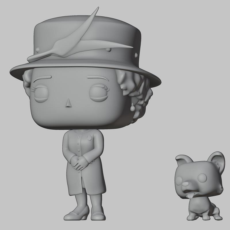 FUNKO POP queen elizabethcorgi