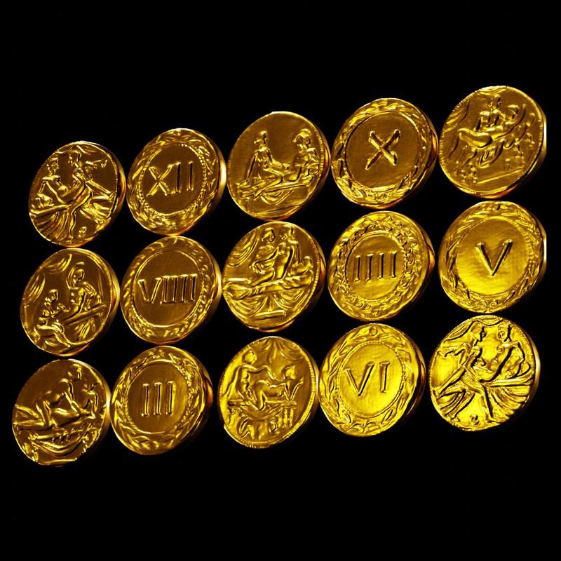 Roman Spintria Erotic Coin Set - Exclusive Historical Collection