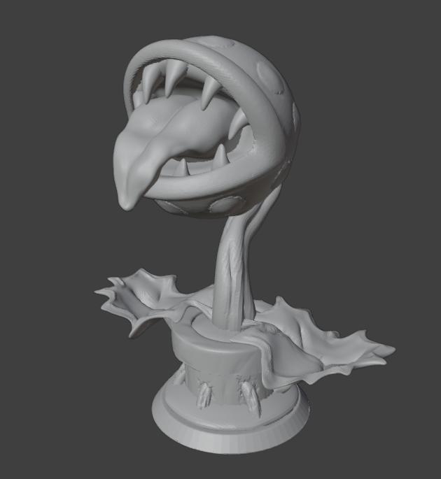 Mario Carnivorous Plant - Controller Stand