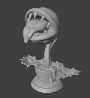 Mario Carnivorous Plant - Controller Stand