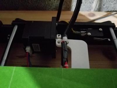 Yet another A8 Clone (TronXY) Heat Bed Cable strain relief clamp