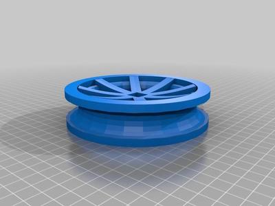 pulley and wheel with 10mm thread square nut compatibility
