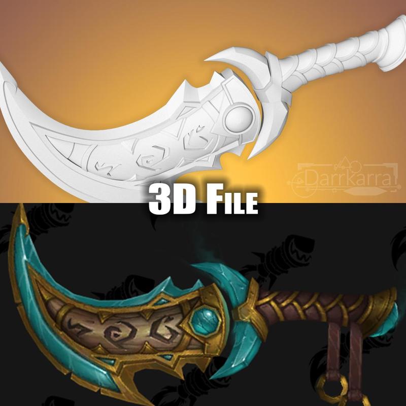 Ashamane Fangs World of Warcraft STL files