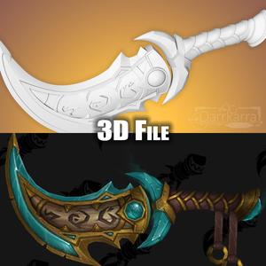 Ashamane Fangs World of Warcraft STL files