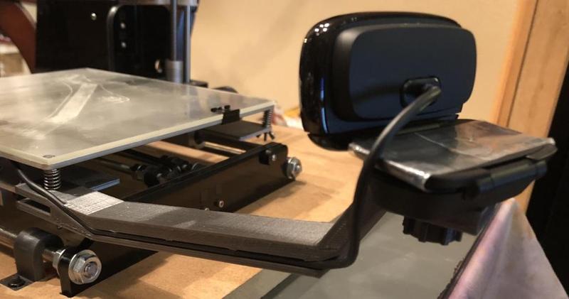 3D Printer Webcam Mount