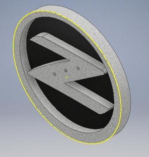 Nissan Z Badge from 350z and 370z 