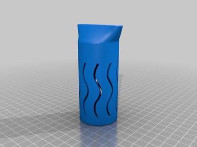 VALENTINES DAY WINE BOTTLE CARD TOPPER / HOLDER 