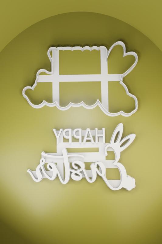 Happy Easter Cookie Cutter