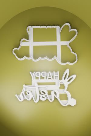 Happy Easter Cookie Cutter