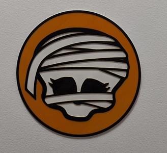 Monster High Cleo de Nile Skullette Bordered Wall Plaque Raised