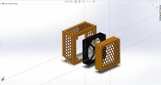 Anet A8 Power Supply 92mm Fan Adapter