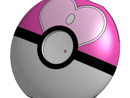 Love Ball / Pokémon Go Plus + Protective Case