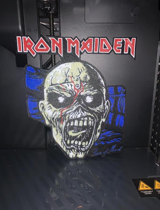 Iron Maiden Piece of Mind Sign