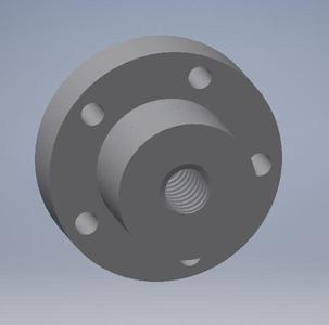 TR10x2 (single start) lead screw (on request)