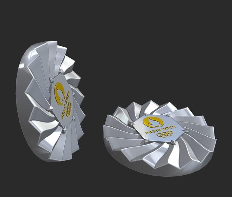 Paris 2024 Olympic Medals! Winner Of Trophies and Medals Contest