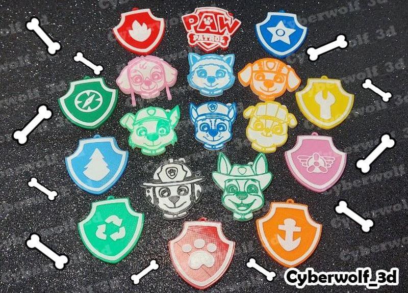 keychains / keychain , PAW PATRO, PATRULLA CANINA